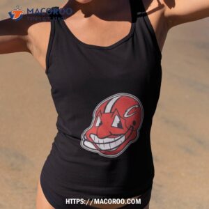 Cleveland Indians Cleveland Browns Mash Up Logo Shirt 1 cleveland indians cleveland browns mash up logo shirt tank top 2