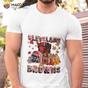 Cleverland Browns Fall Helmet Pumpkin Shirt