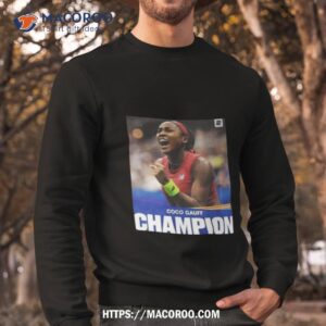 coco gauff champion shirt sweatshirt
