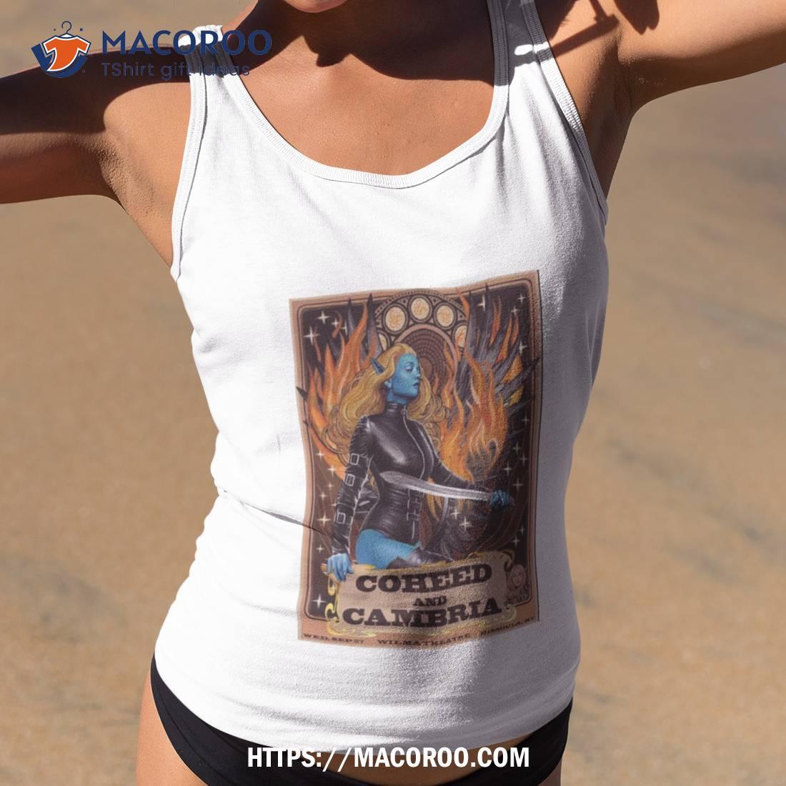 Coheed And Cambria Wilma Theatre Missoula Mt September 27 2023 Tour Poster Shirt Coheed And Cambria Wilma Theatre Missoula Mt September 27 2023 Tour Poster Shirt