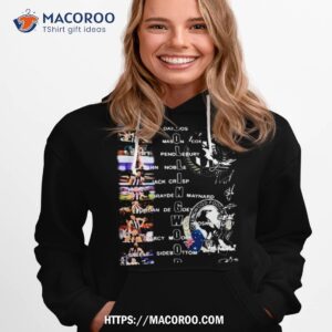 collingwood football team players signatures 2023 shirt hoodie 1