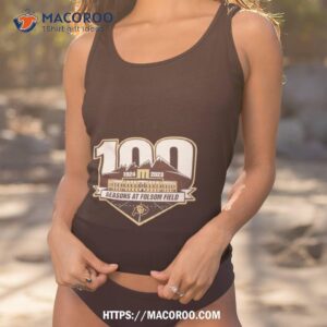 colorado buffaloes folsom field 100th season celebration underway shirt tank top 1