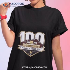 Colorado Buffaloes Folsom Field 100th Season Celebration Underway Shirt
