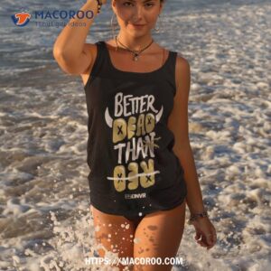 colorado buffaloes football better dead black shirt tank top