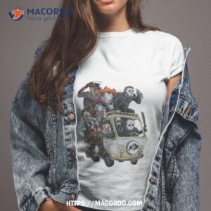 Colorado Buffaloes Horror Movies Characters Bus Halloween 2023 Shirt