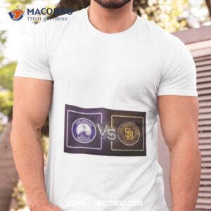 Colorado Rockies Vs San Diego Padres Mlb Sep 21 2023 T Shirt