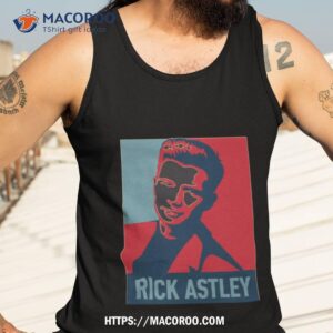 colored rick astley fan art shirt tank top 3