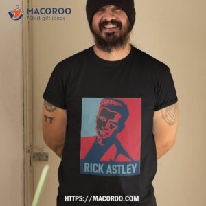 Colored Rick Astley Fan Art Shirt