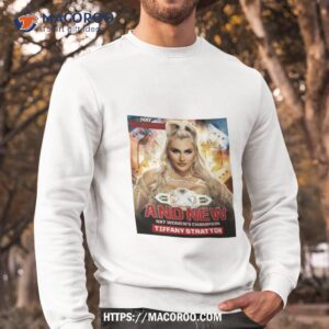 congrats tiffany stratton nxt women s champion at nxt battleground poster shirt sweatshirt