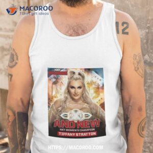 congrats tiffany stratton nxt women s champion at nxt battleground poster shirt tank top