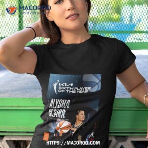 congratulations to alysha clark of the las vegas aces for being named the 2023 wnba sixth player of the year shirt tshirt 1
