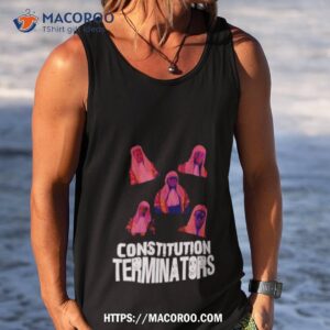constitution terminators shirt tank top