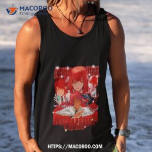 control devil makima anime shirt tank top