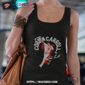 corbin carroll arizona name arc baseball shirt tank top 4