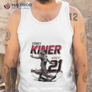 corey kiner cincinnati bearcats stadium 21 shirt tank top