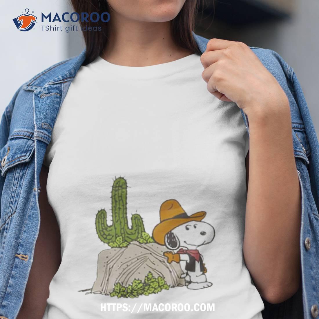 Cowboy Snoopy Cactus Shirt Cowboy Snoopy Cactus Shirt