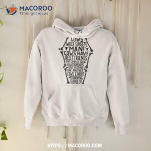 cows watch sunsets nona the ninth shirt hoodie