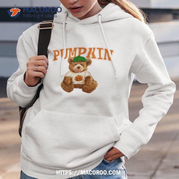 Cozy Bear And Pumpkin Shirt