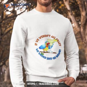 crazy insane parroshirt sweatshirt