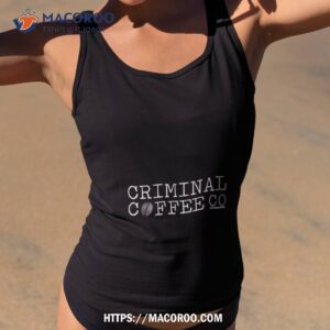 Criminal Coffee Logo Shirt