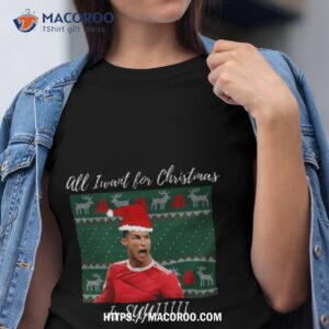 cristiano ronaldo funny meme active shirt tshirt