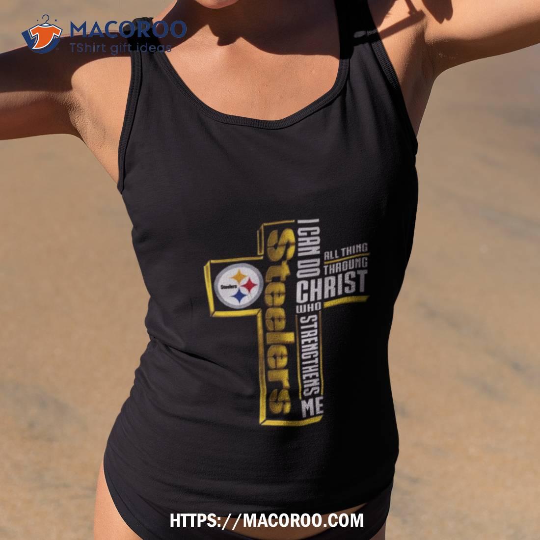 Nike Team (NFL Pittsburgh Steelers) Women's Racerback Tank Top.