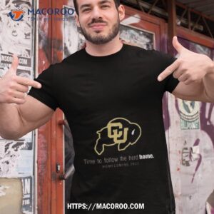 Cu Bookstore Colorado Buffaloes Homecoming 2023 Shirt