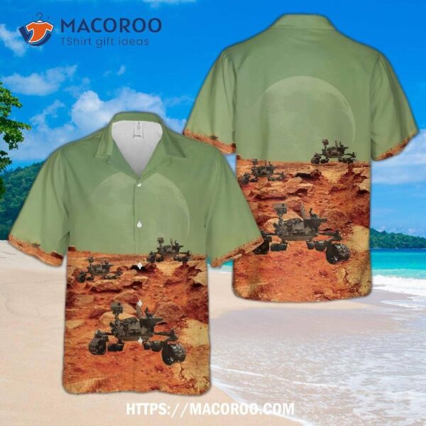 Curiosity Mars Rover Hawaiian Shirt