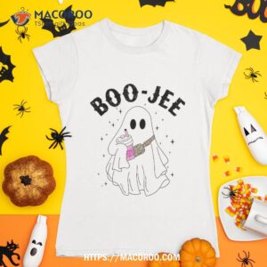 Cute Ghost Halloween Costume Boujee Boo-jee Spooky Season Shirt