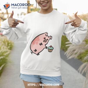 cute piggy cartoon shirt sweatshirt 1