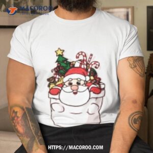 Cute Pocket Santa Shirt