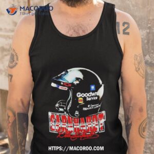 dale earnhardt sr racing helmet nascar photo design shirt tank top