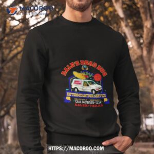 dale s dead bug service shirt sweatshirt