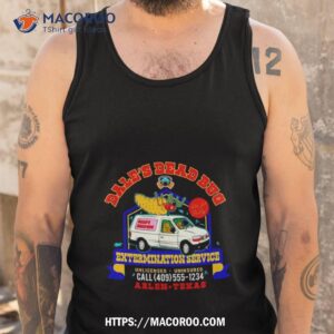 dale s dead bug service shirt tank top