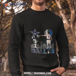 dallas city sports prescott and doncic city champion signatures 2023 shirt sweatshirt