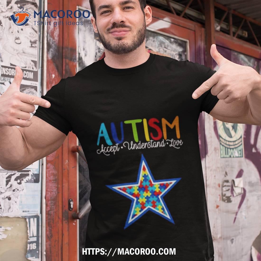 Dallas Cowboys Autism Awareness Knowledge Power Shirt Dallas Cowboys Autism Awareness Knowledge Power Shirt