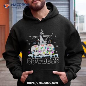 dallas cowboys football gnomes christmas 2023 shirt hoodie