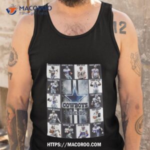 dallas cowboys legend signatures shirt tank top