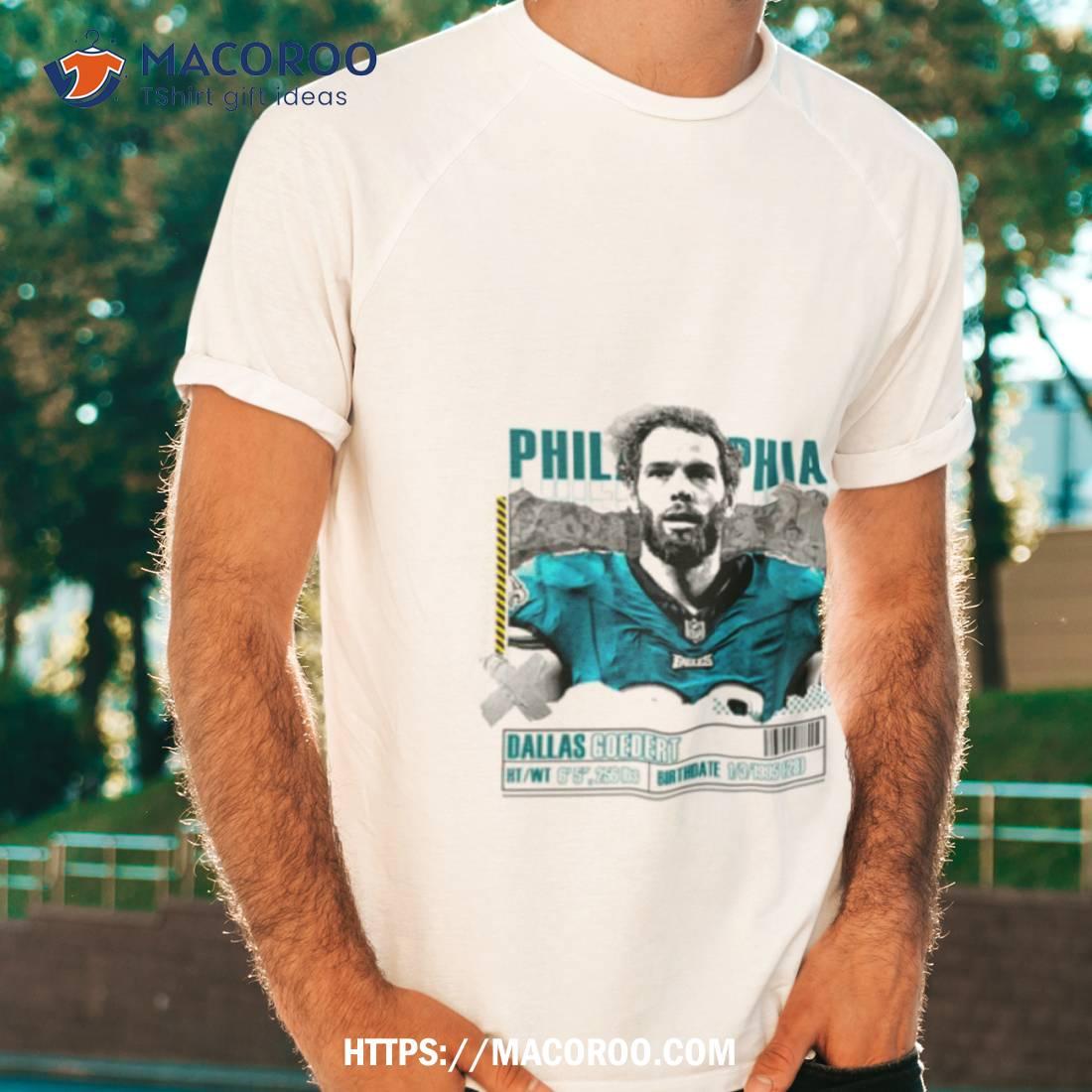 Dallas Goedert Football Paper Poster Eagles Shirt