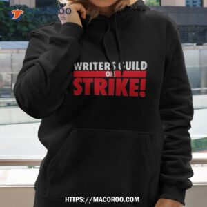 damien chazelle writers guild on strike shirt hoodie