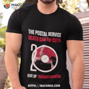 death cab for cutie merch 20th anniversary tps dcfc shirt tshirt