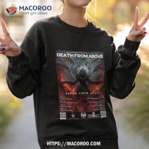 death from above japan tour 2023 shirt sweatshirt 2
