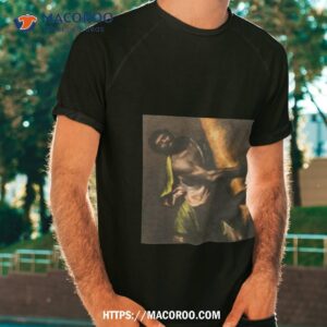 denim tears black samson shirt tshirt