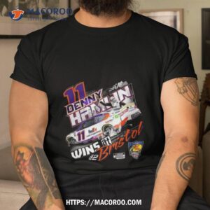 Denny Hamlin Joe Gibbs Racing Team Collection Black 2023 Race Winner Shirt