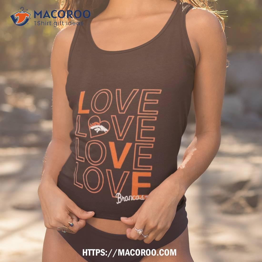 Denver Broncos G Iii Love Graphic Shirt