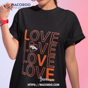 Denver Broncos G Iii Love Graphic Shirt