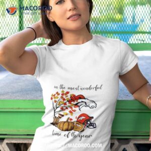 denver broncos in the most wonderful time of the year 2023 shirt tshirt 1