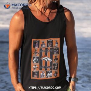 denver broncos legends john elway von miller tom shannon sharpe photo design shirt tank top