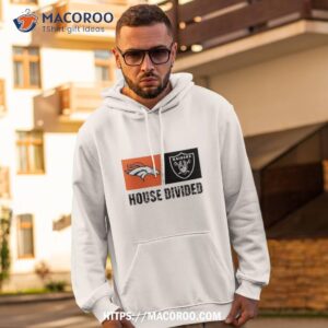 Denver Broncos Vs Las Vegas Raiders House Divided Shirt