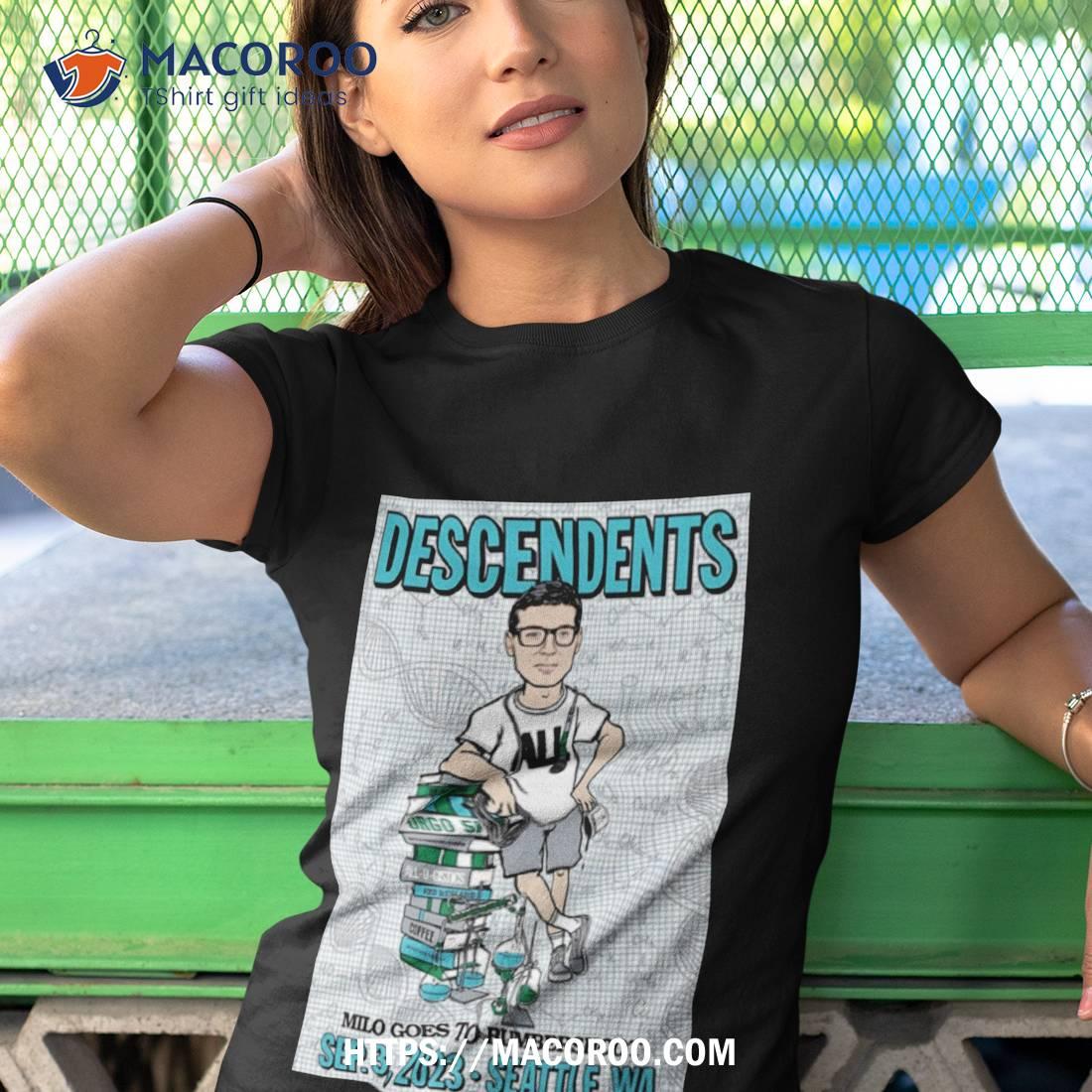 Descendents Tour 2023 Seattle Wa Art Poster Design Shirt Descendents Tour 2023 Seattle Wa Art Poster Design Shirt